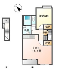 colline de　R・Ｉ・Ｚ　（コリーヌ　ドゥ　リズ）の物件間取画像